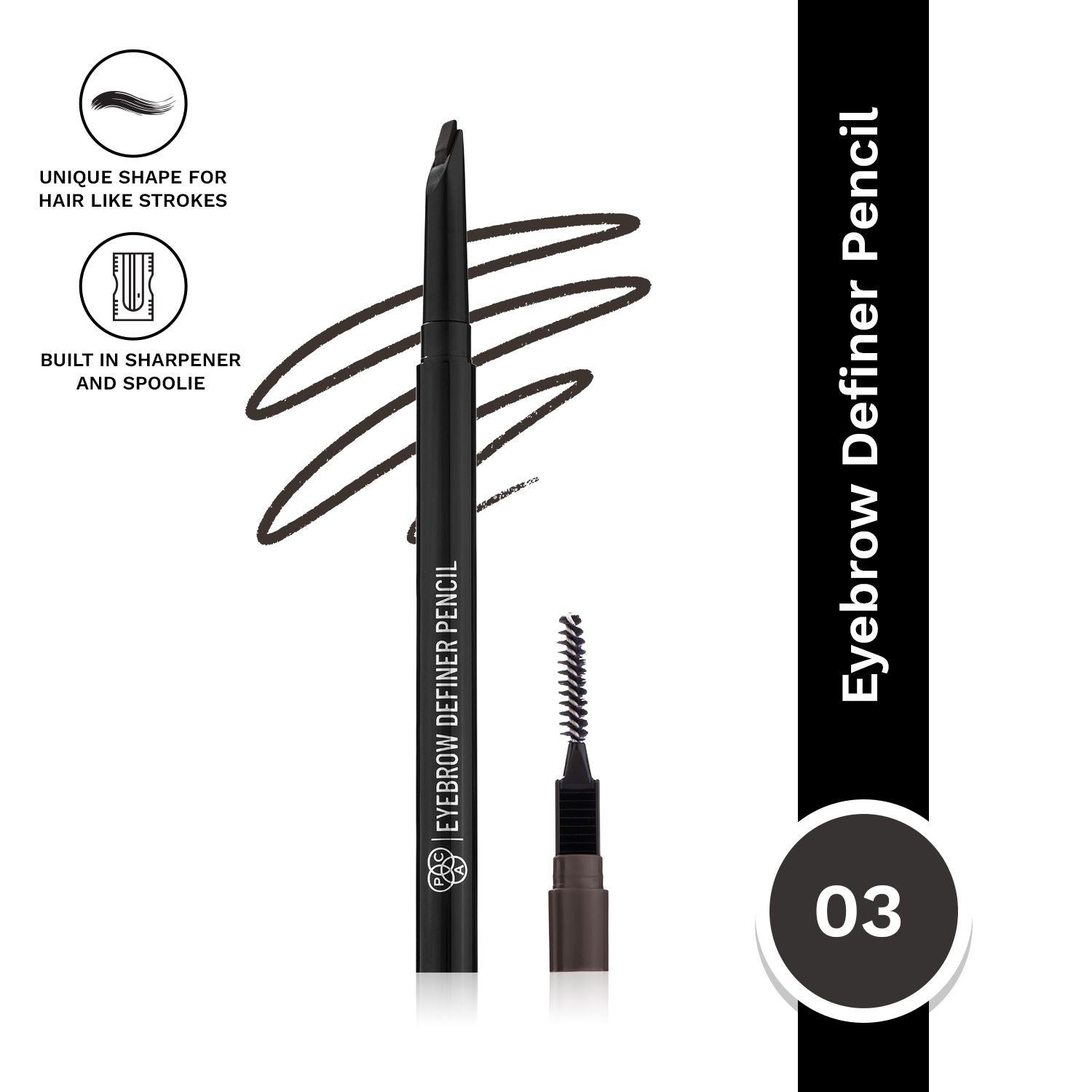 Eyebrow Definer Pencil - 03