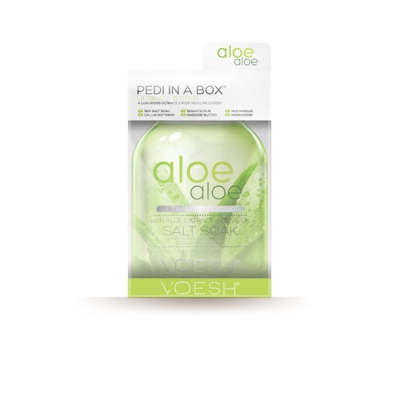 Luxurious Pedicure In A Box (Ultimate 6 Step) - Aloe Aloe