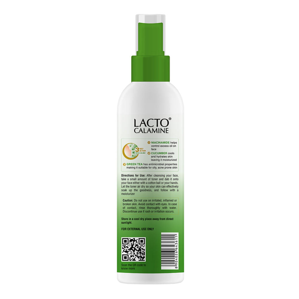 Cucumber Face Toner with Green Tea, 2% Niacinamide for Cool & Hydrated Skin