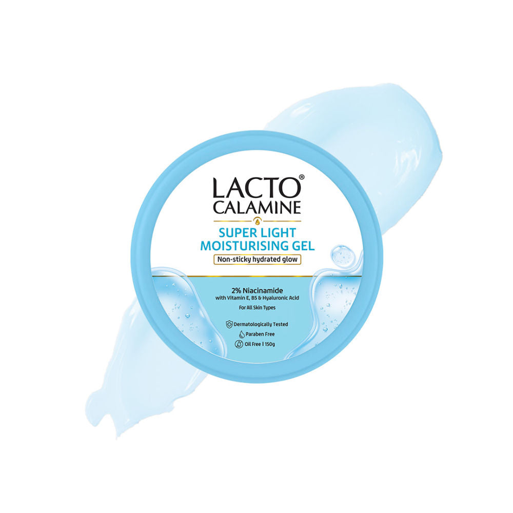 Super Light Gel Oil-Free Moisturizer-Hyaluronic Acid+Niacinamide-Non-Sticky Hydration