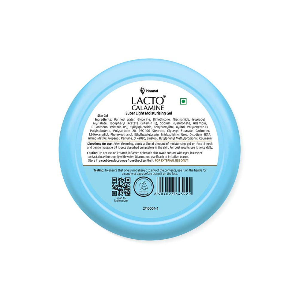 Super Light Gel Oil-Free Moisturizer-Hyaluronic Acid+Niacinamide-Non-Sticky Hydration