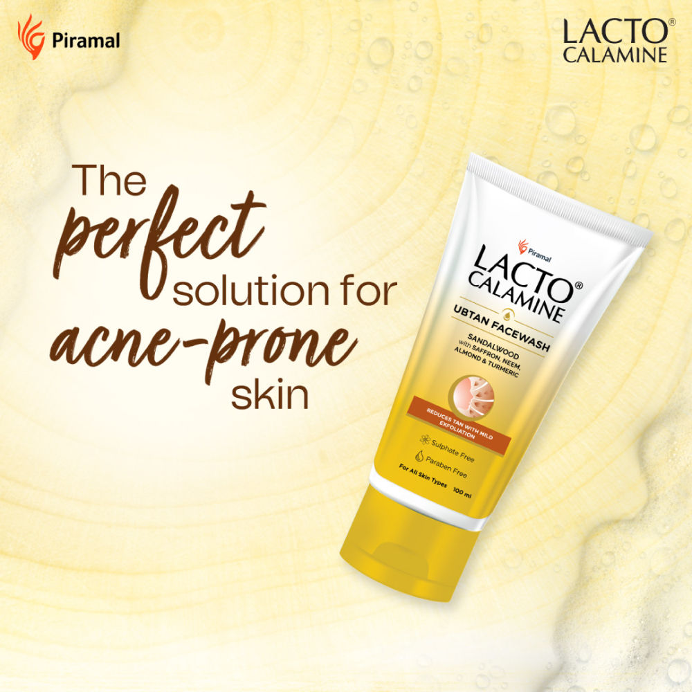 Ubtan Face Wash For Detan & Glowing Skin With Sandalwood, Saffron & Turmeric