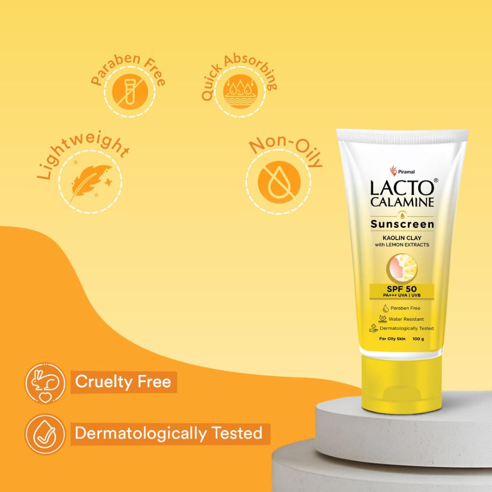 Lightweight Sunscreen SPF 50 PA +++ UVA-UVB- No White Cast, Non-Greasy for Oily Skin
