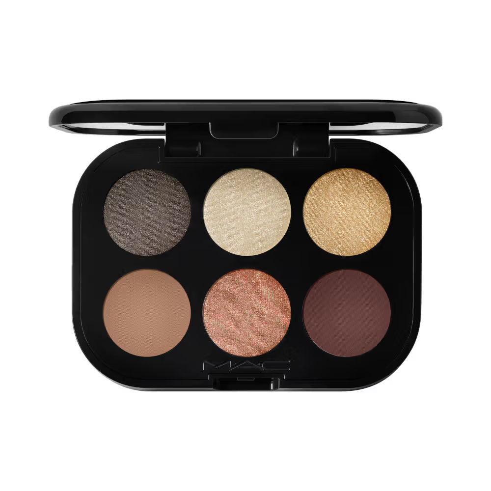 Connect In Colour X6 Eye Shadow Palette - Nuanced Neutrals