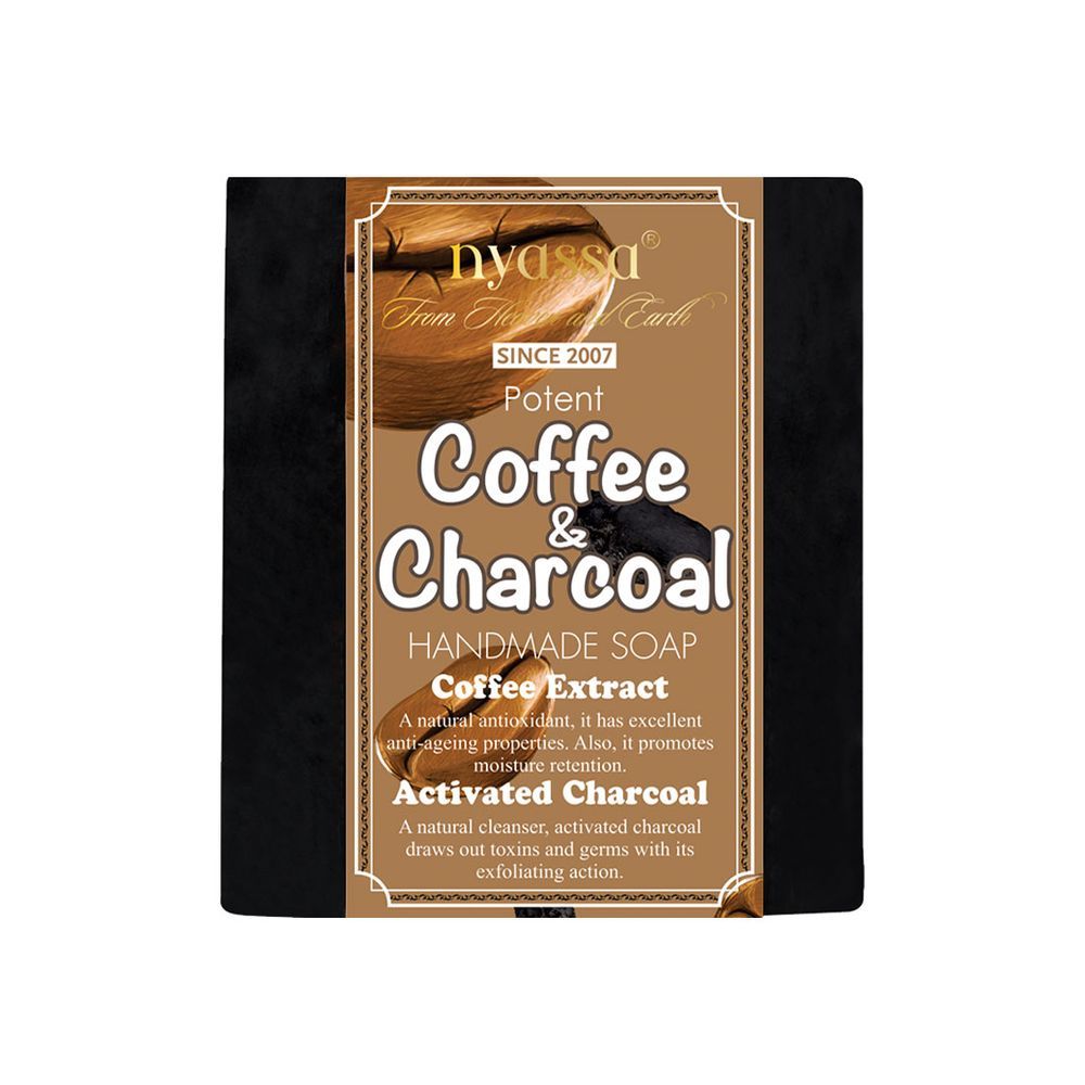 Coffee And Charcoal Handmade Soap