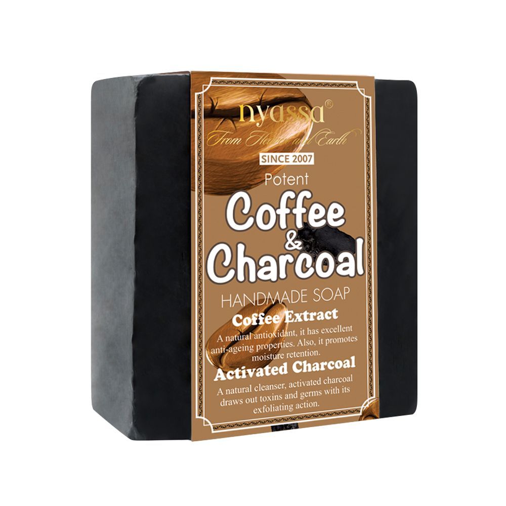 Coffee And Charcoal Handmade Soap