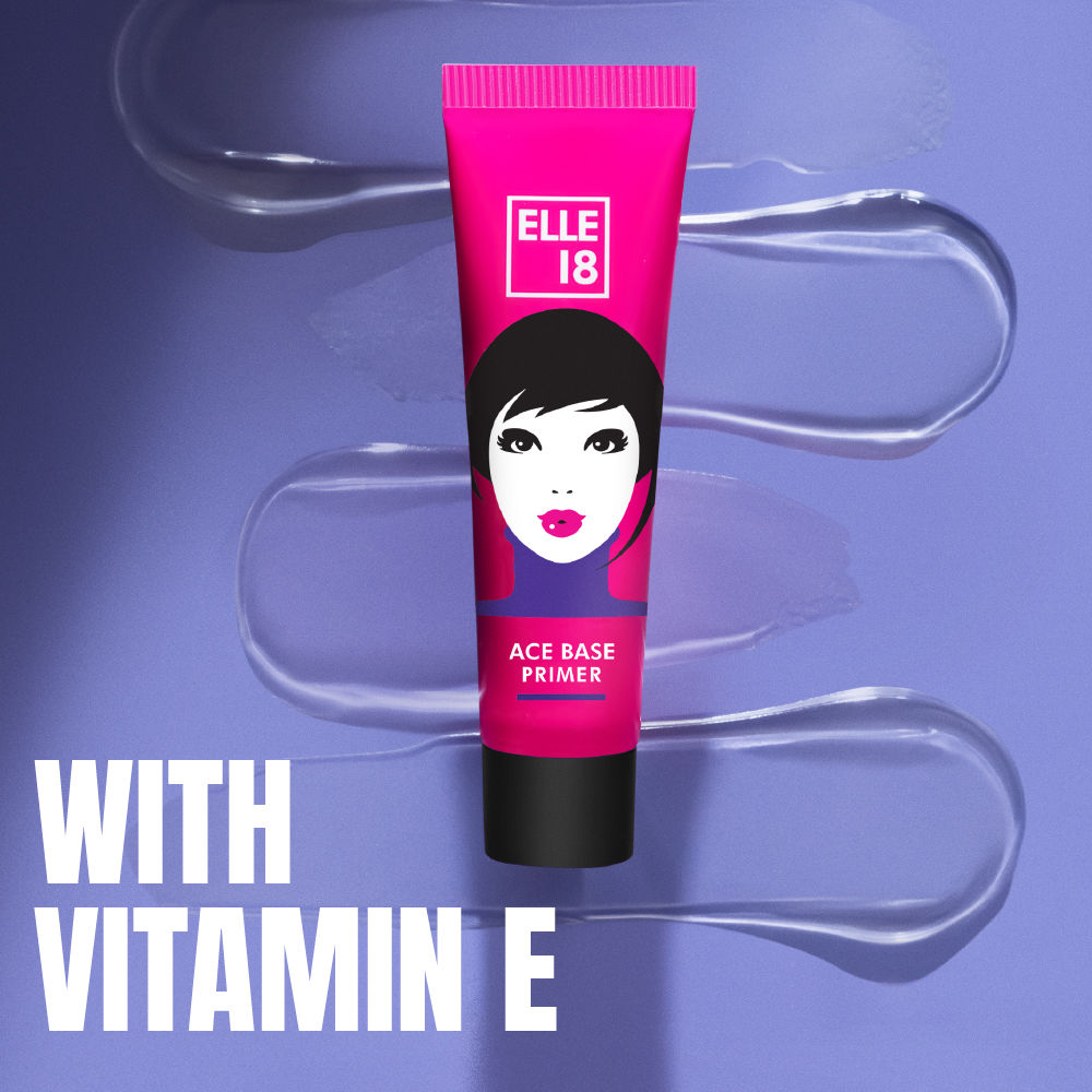Ace Base Face Primer With Vitamin E, Lightweight & Water resistant