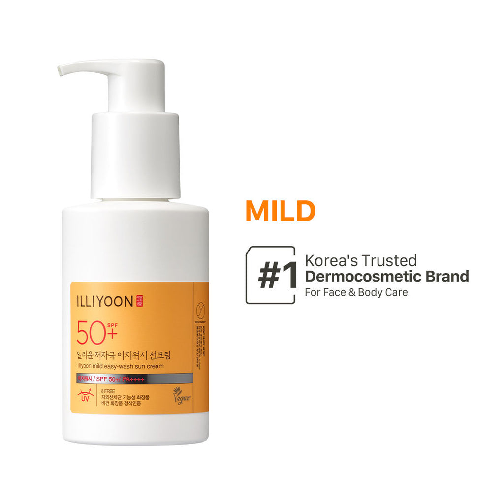 Mild Easy-Wash Sun Cream SPF50+ PA++++
