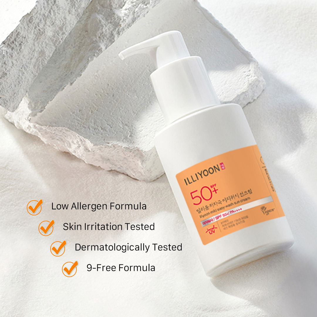 Mild Easy-Wash Sun Cream SPF50+ PA++++
