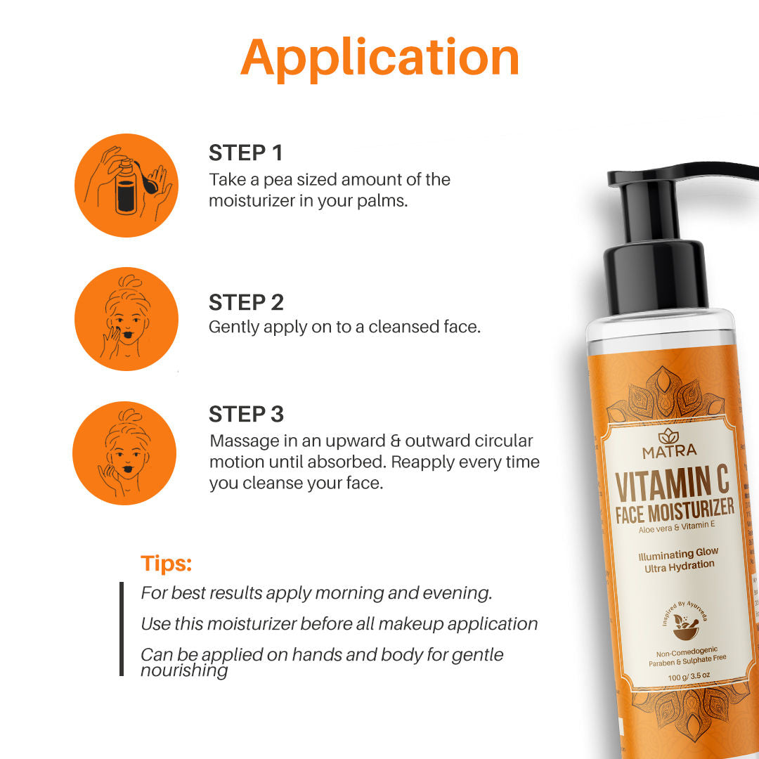 Vitamin C Moisturizer with Aloe Vera & Vitamin E
