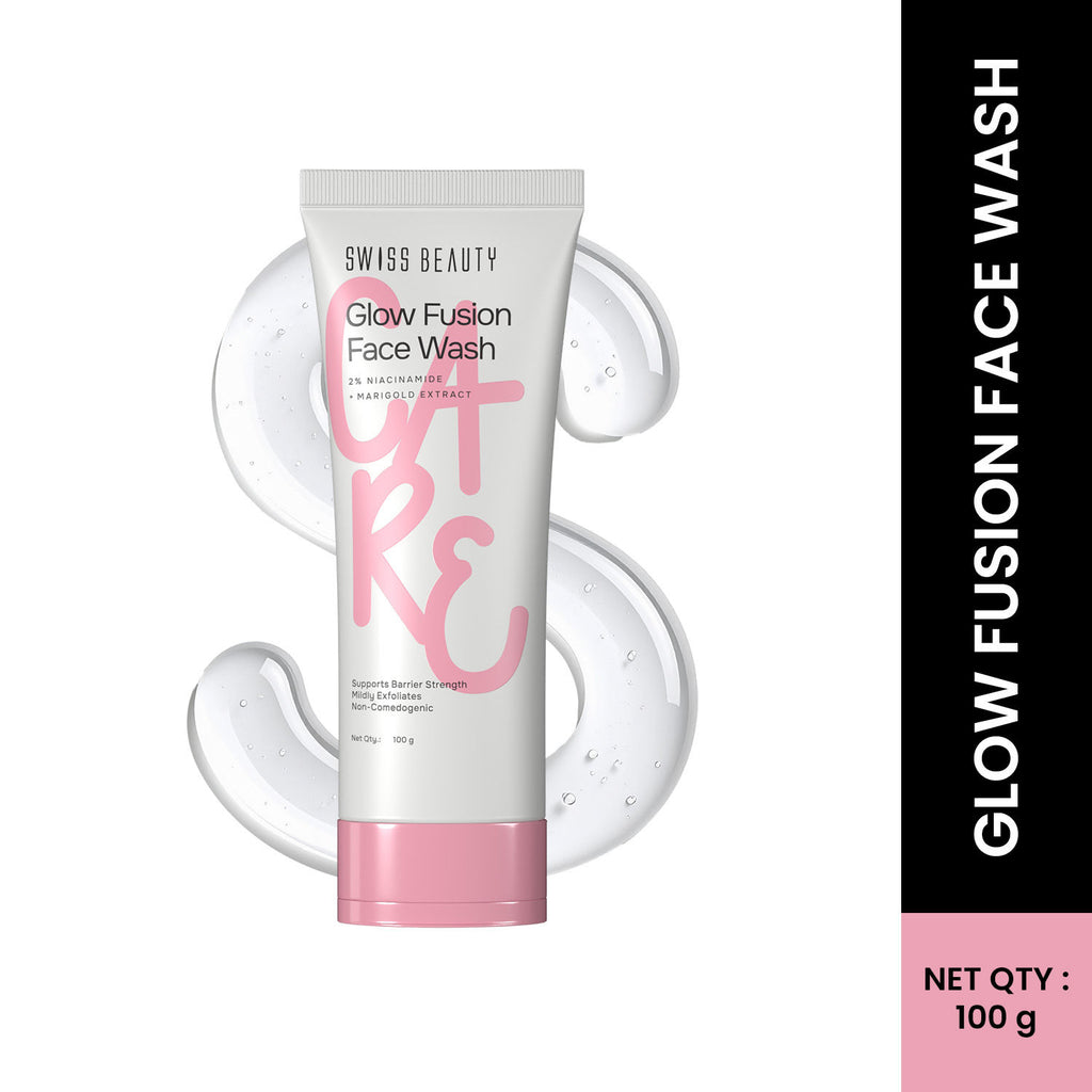 Care Glow Fusion Face Wash - 2% Niacinamide & Marigold Extract