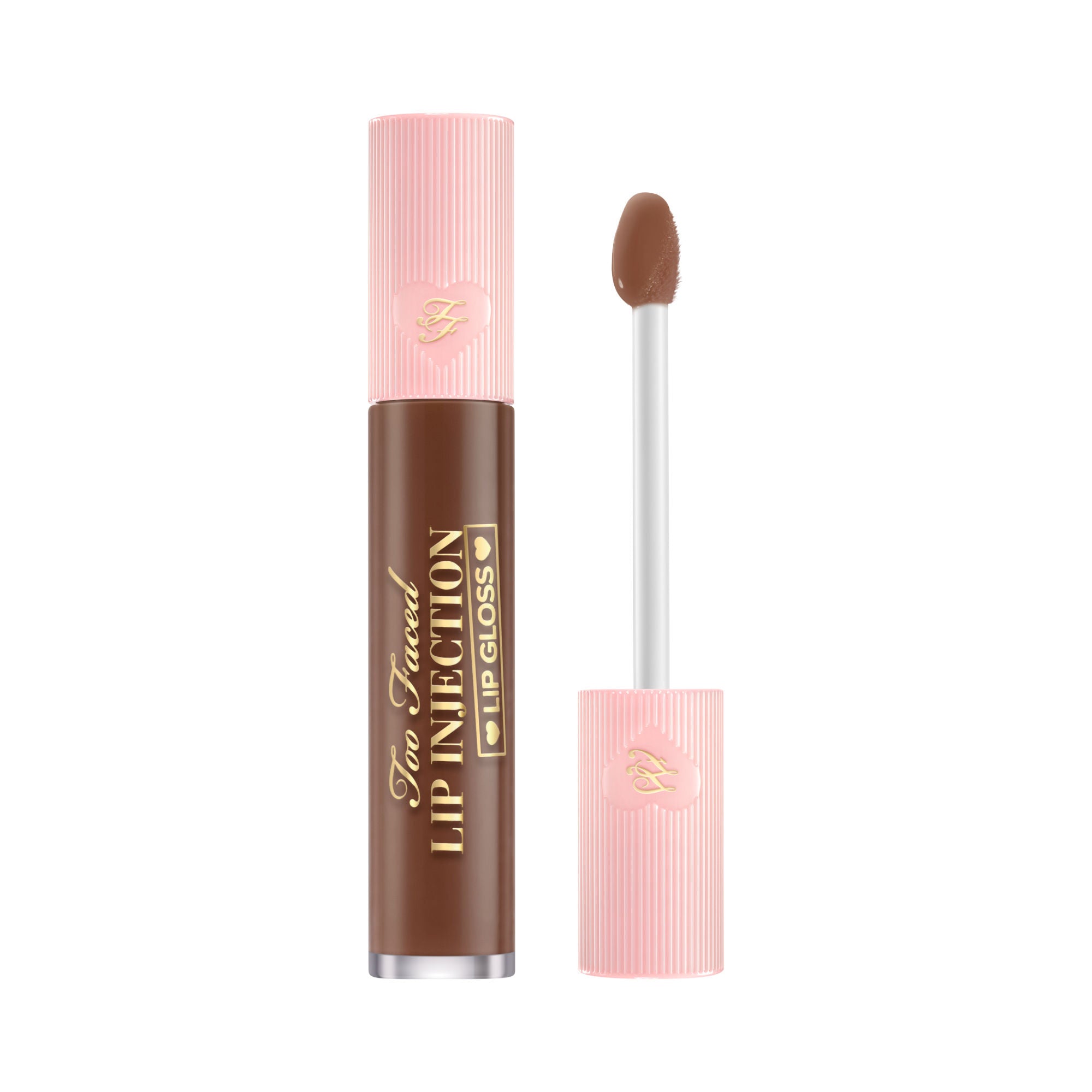 Lip Injection Instant Cooling Lip Plumper (Lip Gloss) - Deep Nude