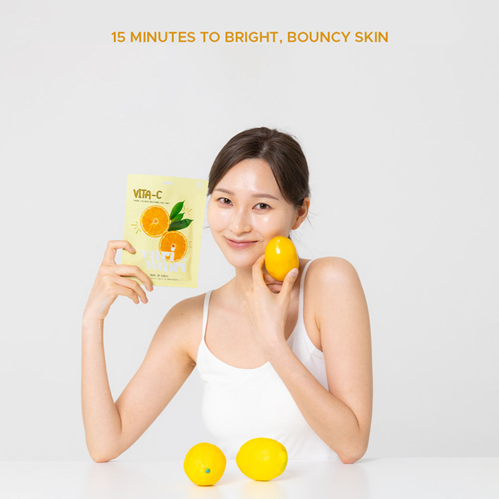 Vita-C Marine Collagen Brightening Sheet Mask