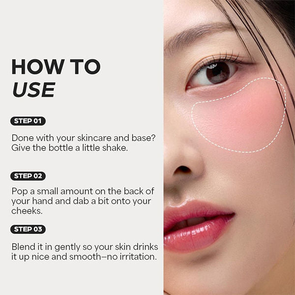 Moist Ampoule Blusher Hydrating Liquid Blush with Lightweight Finish