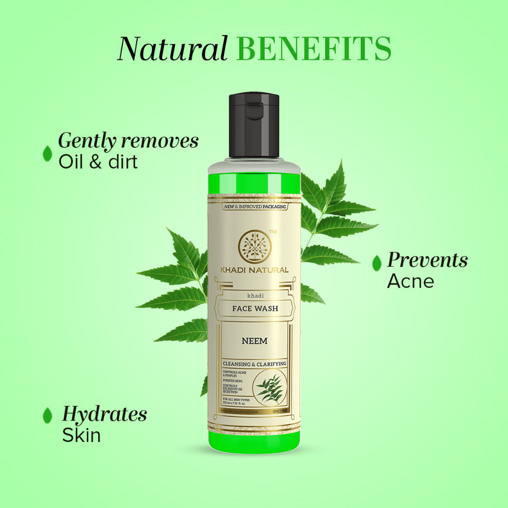 Neem Face Wash to Cleanse, Soothe & Clarify Skin
