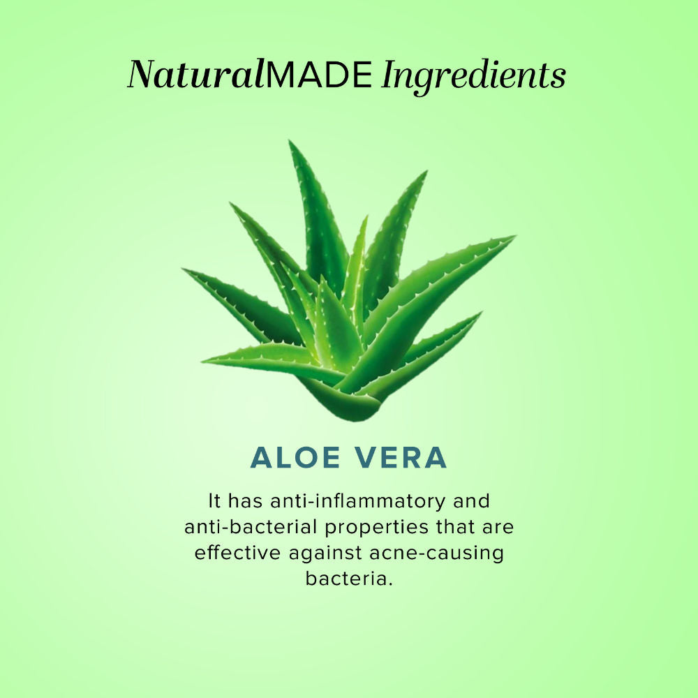 Aloe Vera Gel with Dispenser for Breakouts, Itchy Skin and Hair Nourishment