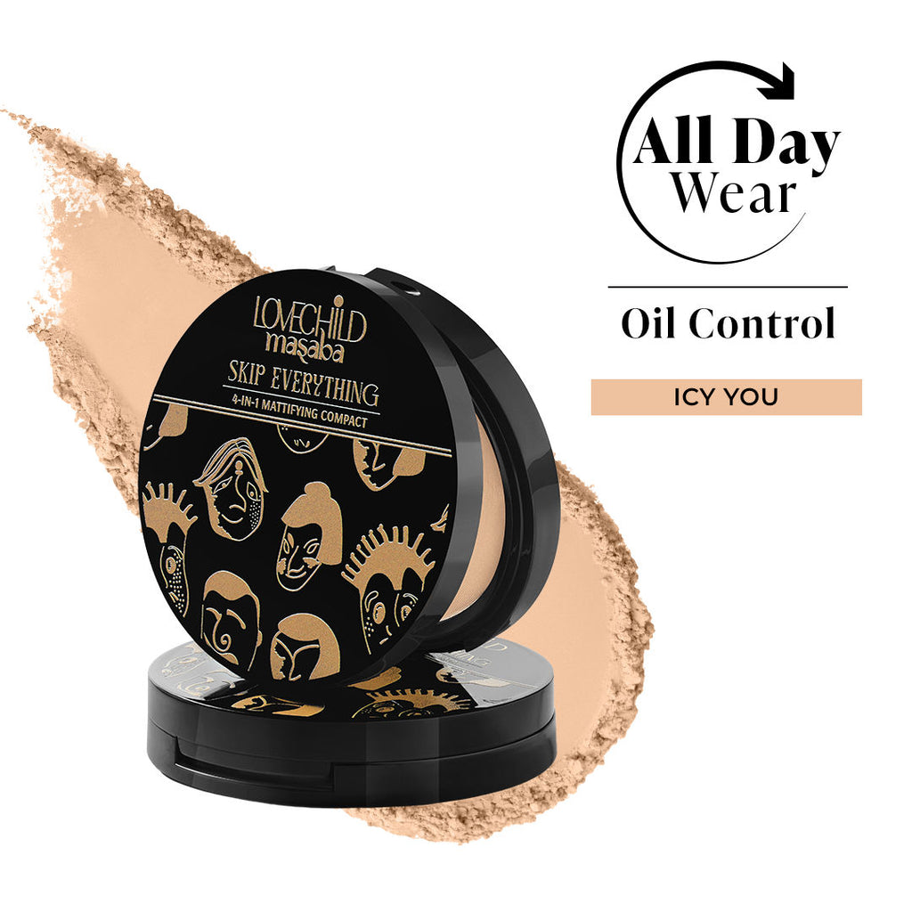 Skip Everything Mattifying Compact - Icy You
