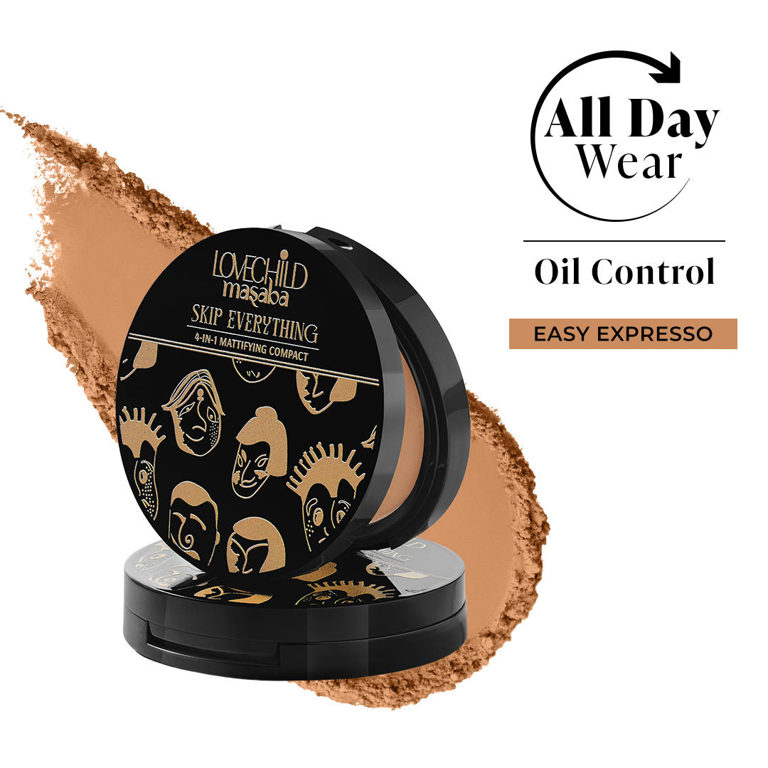 Skip Everything Mattifying Compact - Easy Expresso