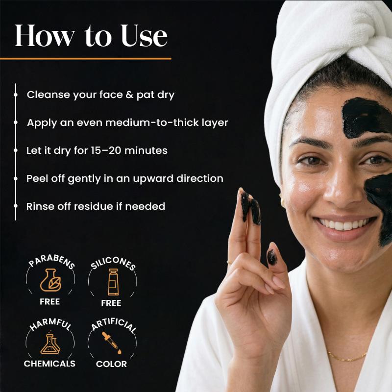 Activated Charcoal Peel Off Mask
