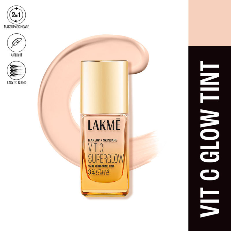 Vitamin C Superglow Skin Perfecting Tint with 3% Vit C - Cool Ivory