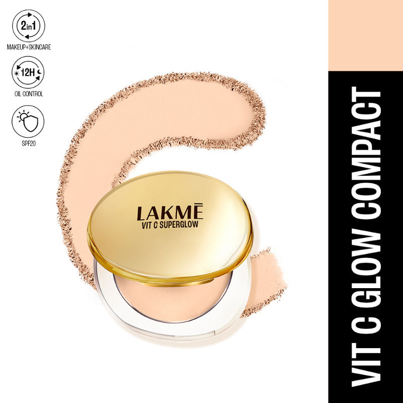 Vitamin C Superglow Skin Perfecting Compact with 1 % Vit C