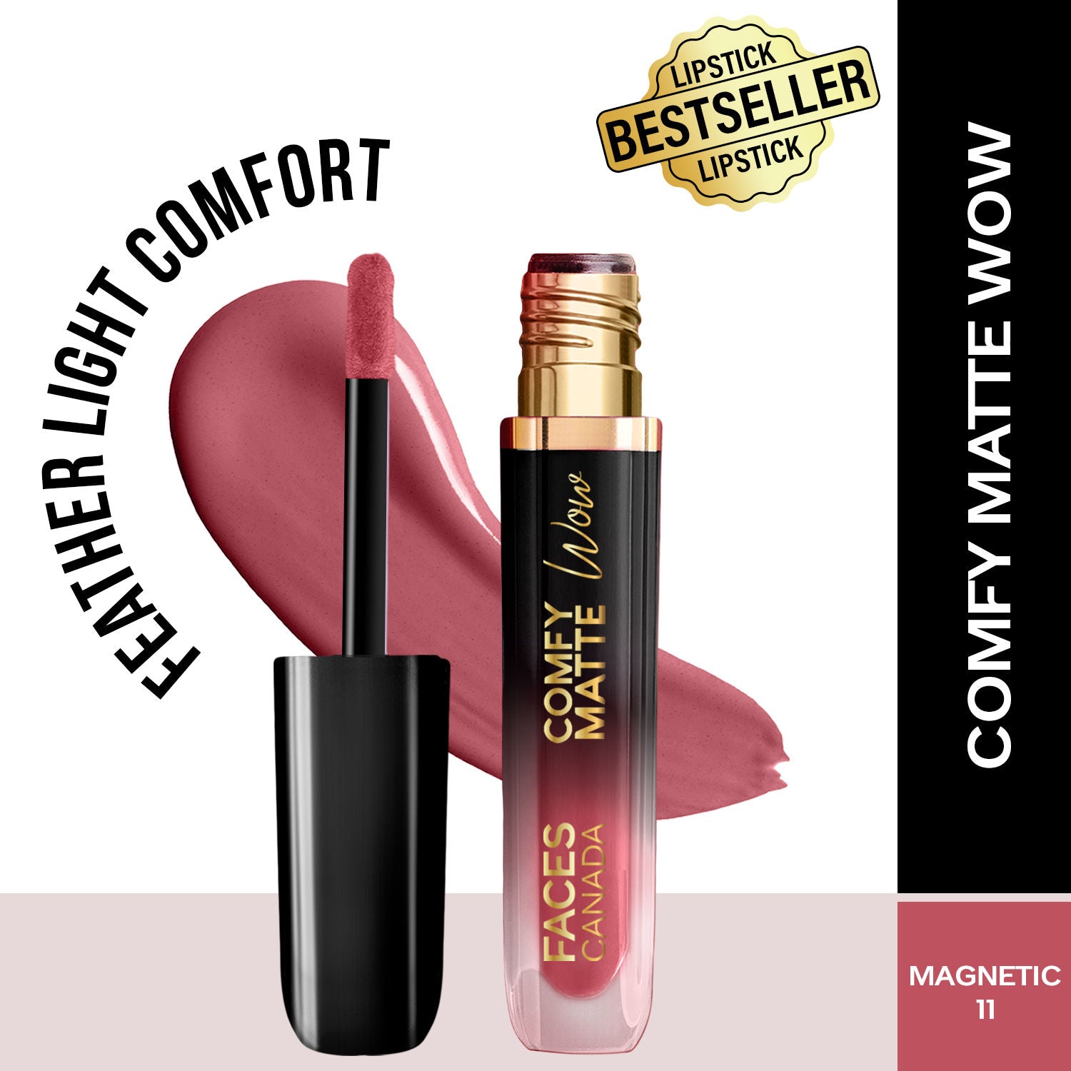 Comfy Matte Wow Liquid Lipstick - Magnetic 11