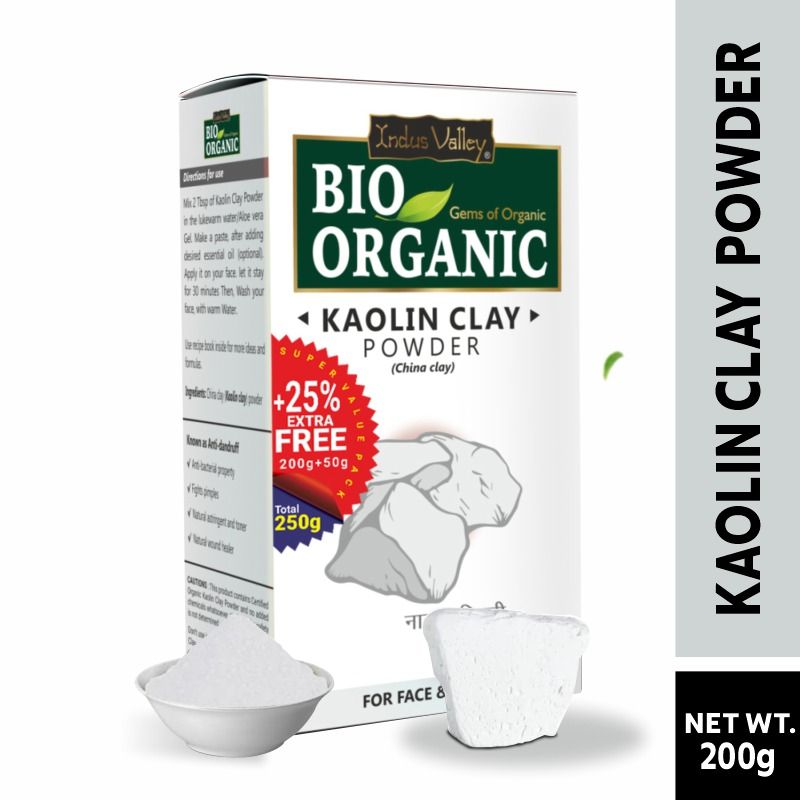 Bio Organic Kaolin Clay Powder for Face & Skin