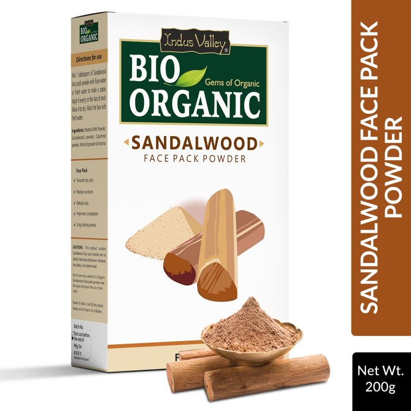 Sandalwood Face Pack Skin Brightening, De-Tan & Glow Care
