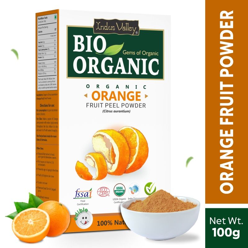 Orange Peel Powder Skin Brightening, Face Pack & Glow Care