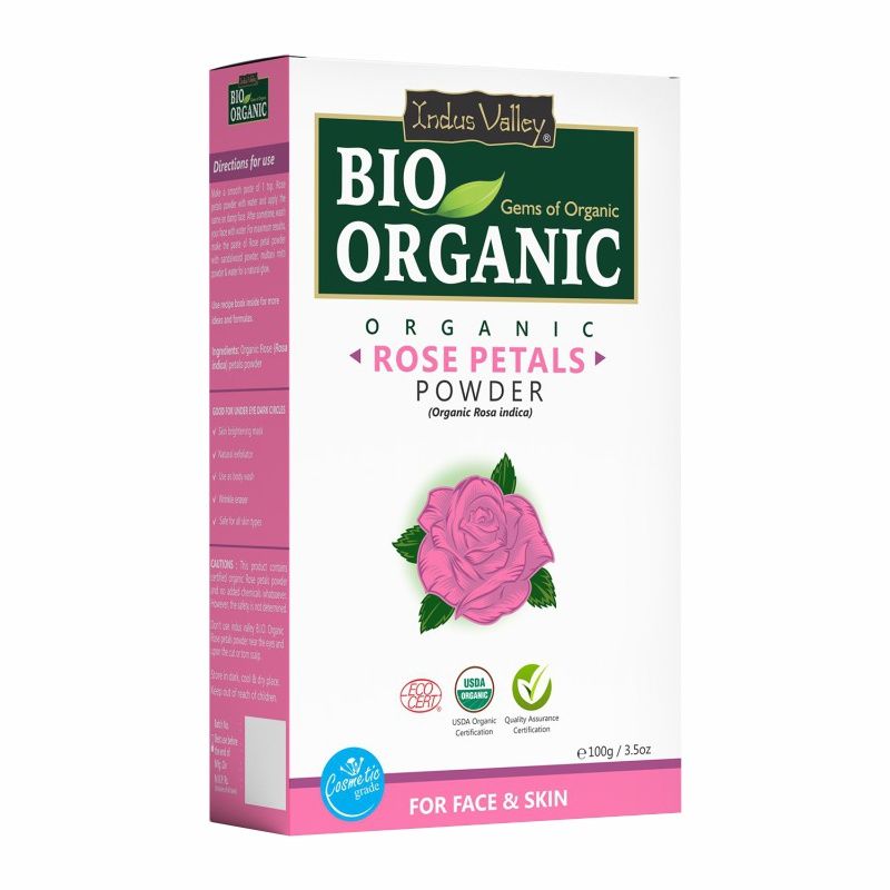 Rose Petal Powder Glow Boosting, Skin Brightening Face Pack