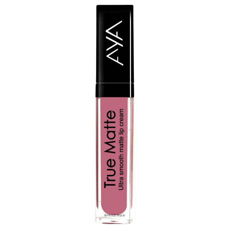 True Matte Liquid Lipstick, Ultra Smooth Matte Lip Cream, 01 Pink