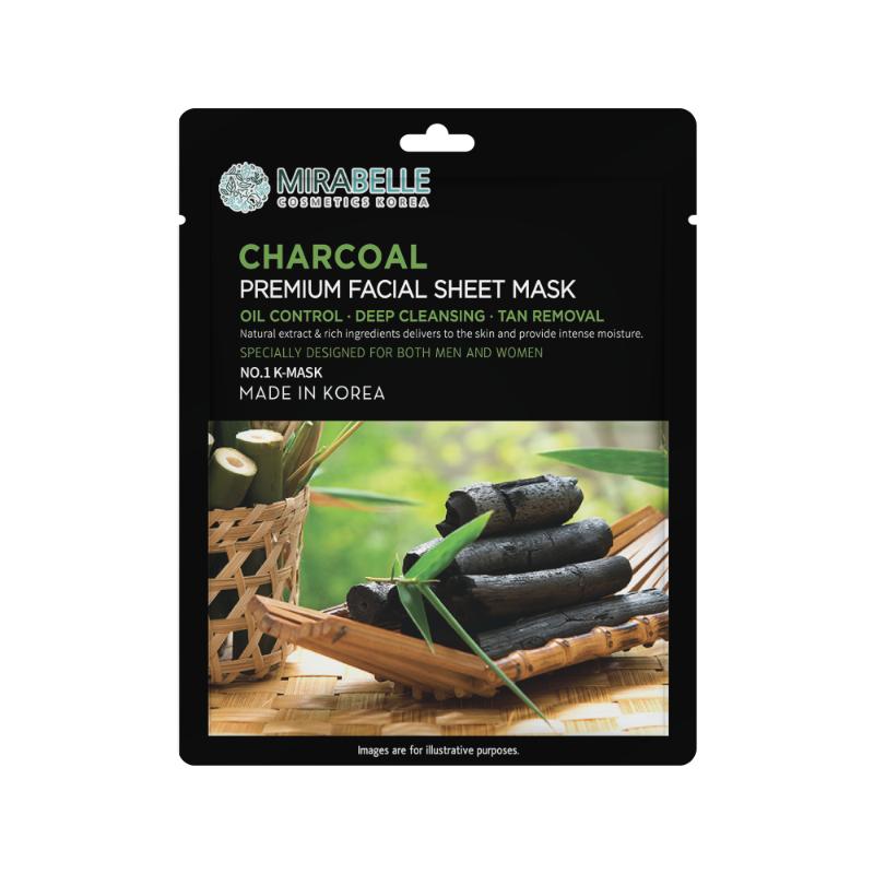 Facial Sheet Mask - Charcoal