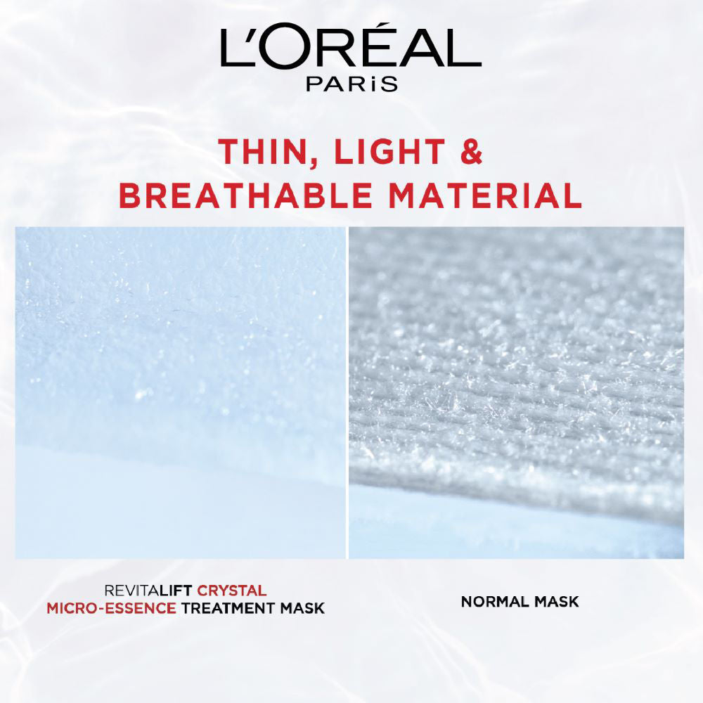 Revitalift Crystal Micro-Essence Brightening Sheet Mask