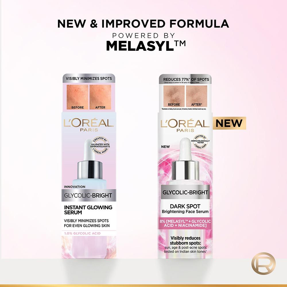 Glycolic Bright 8% [Melasyl + Niacinamide] Face Serum for Brightening Dark Spots