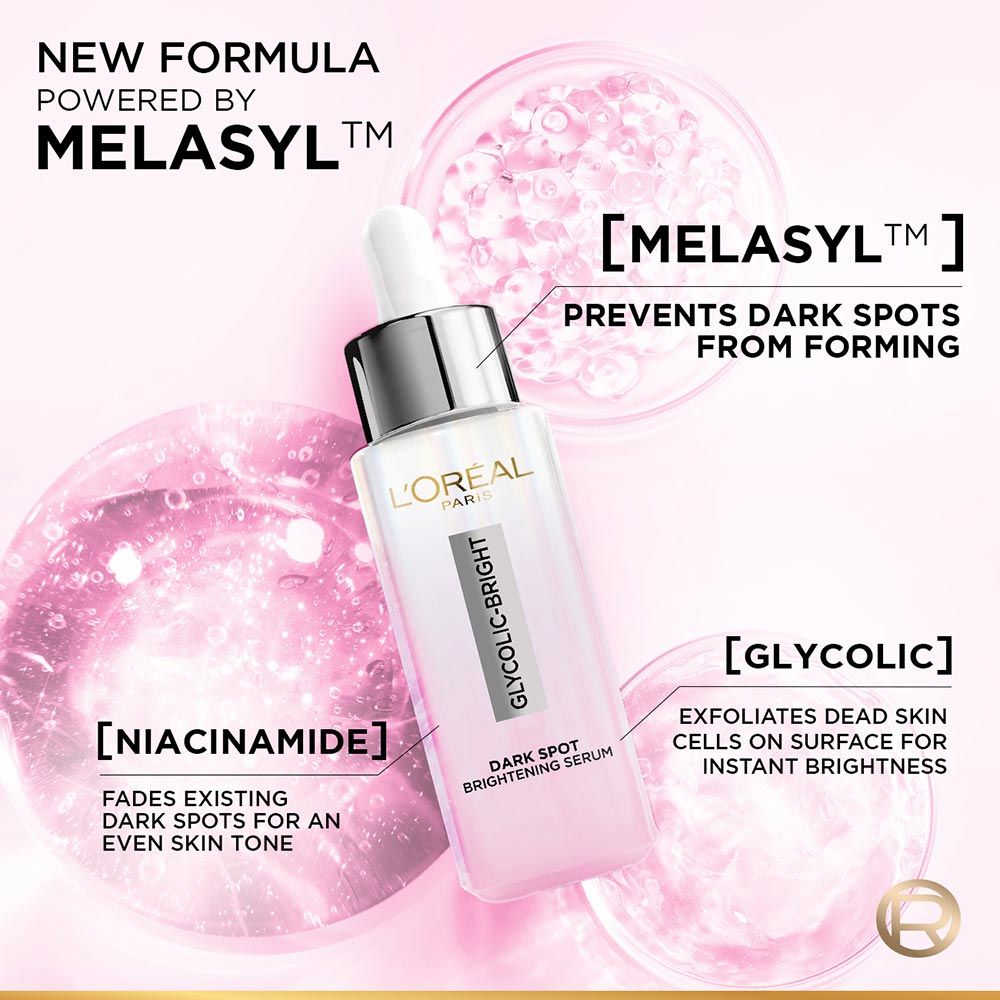 Glycolic Bright 8% [Melasyl + Niacinamide] Face Serum for Brightening Dark Spots