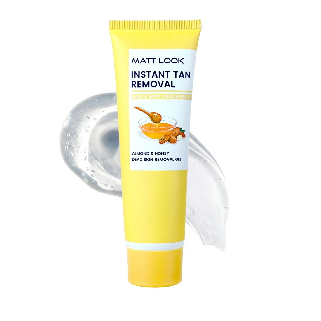 Instant Tan Removal With Almond & Honey Dead Skin Removal Gel