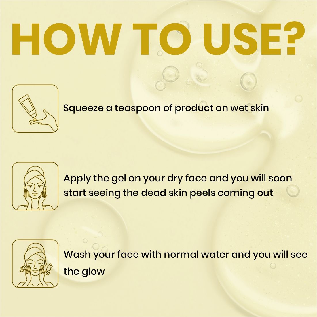 Instant Tan Removal With Almond & Honey Dead Skin Removal Gel