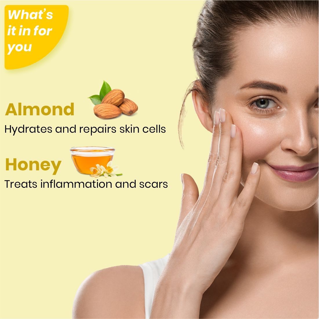 Instant Tan Removal With Almond & Honey Dead Skin Removal Gel