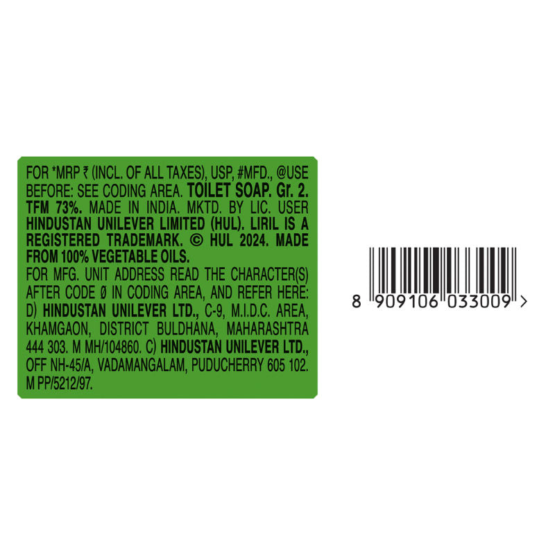 Lime & Tea Tree Oil Soap (buy 3 Get 1 Free)