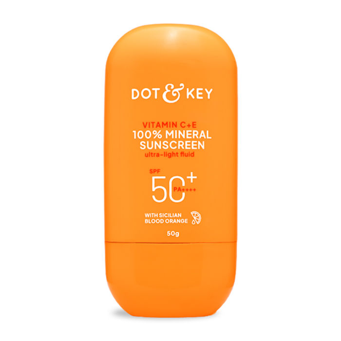 Vitamin C + E 100% Mineral Sunscreen In-Vivo Tested SPF 50+ PA++++, No White Cast