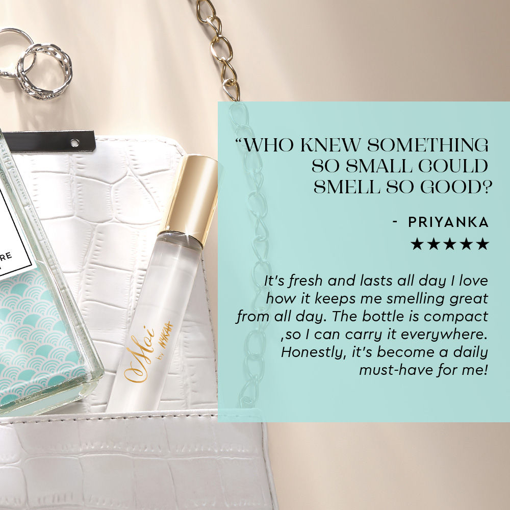 Amour Floral Travel Size Mini Perfume With Jasmine, Lily & Patchouli For Women