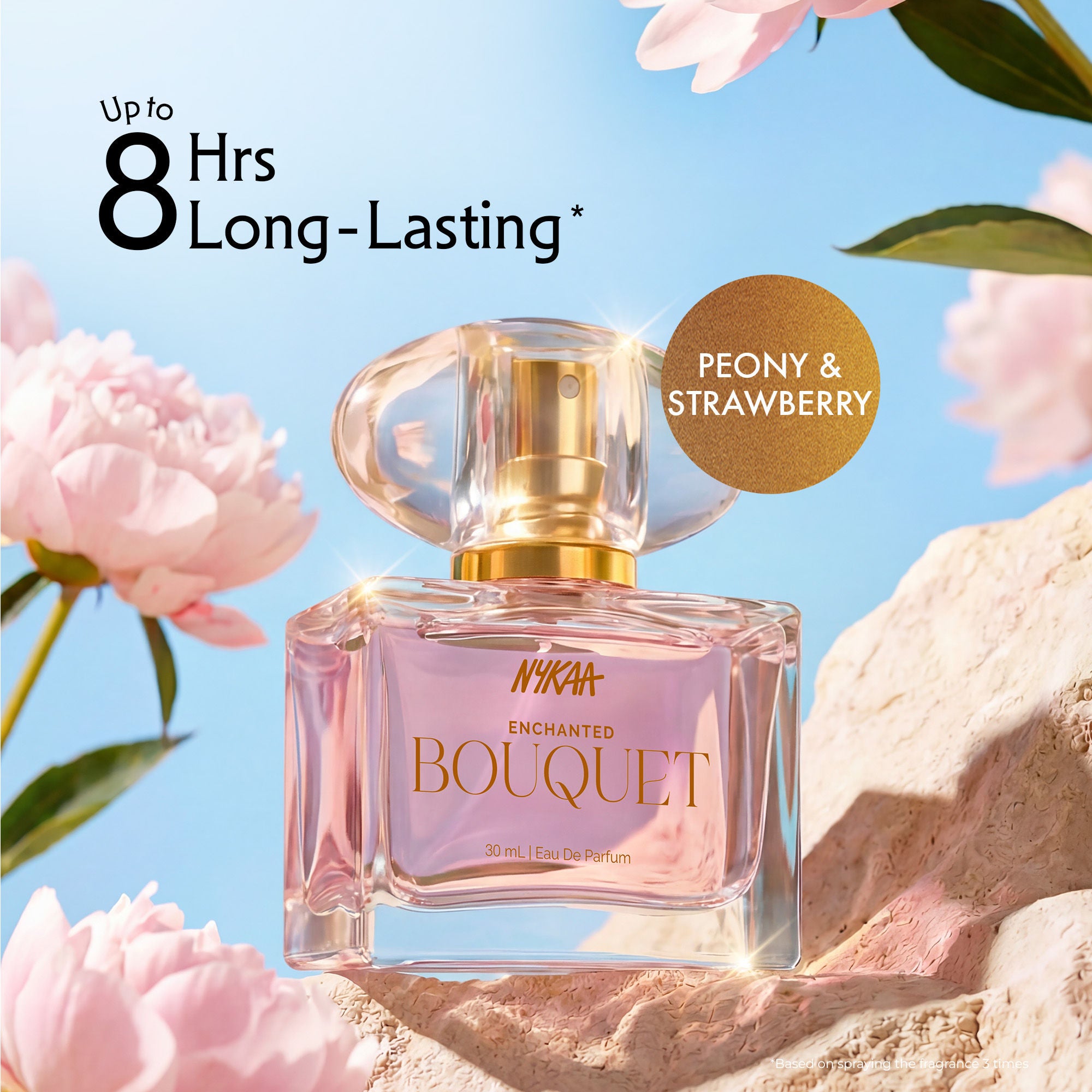 Enchanted Bouquet Perfume With Peony, Strawberry & Jasmine For Women