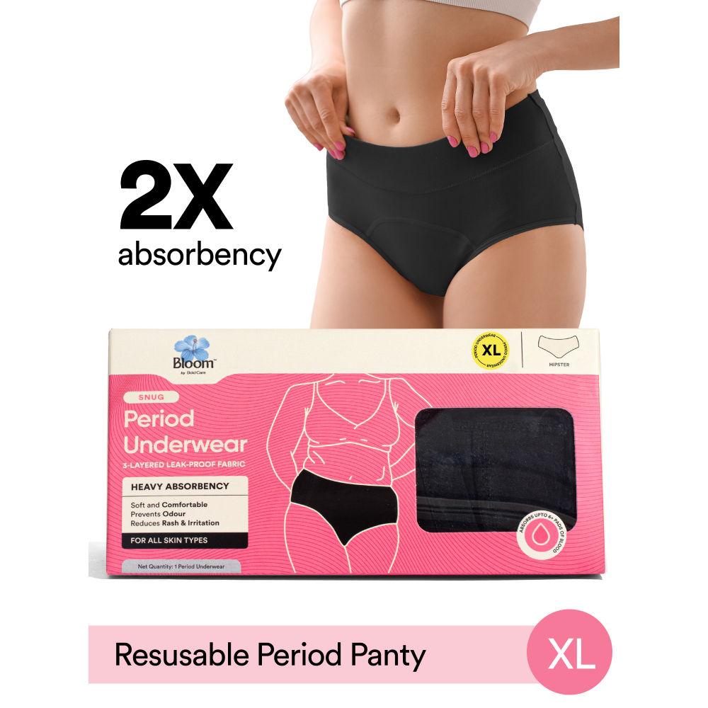 Soft Cotton Reusable Period Underwear For Women - XL