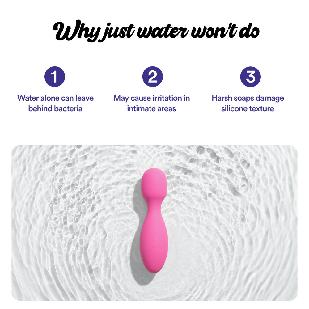 Massager Wash Anti-Bacterial Wash Alcohol-Free & Body Safe