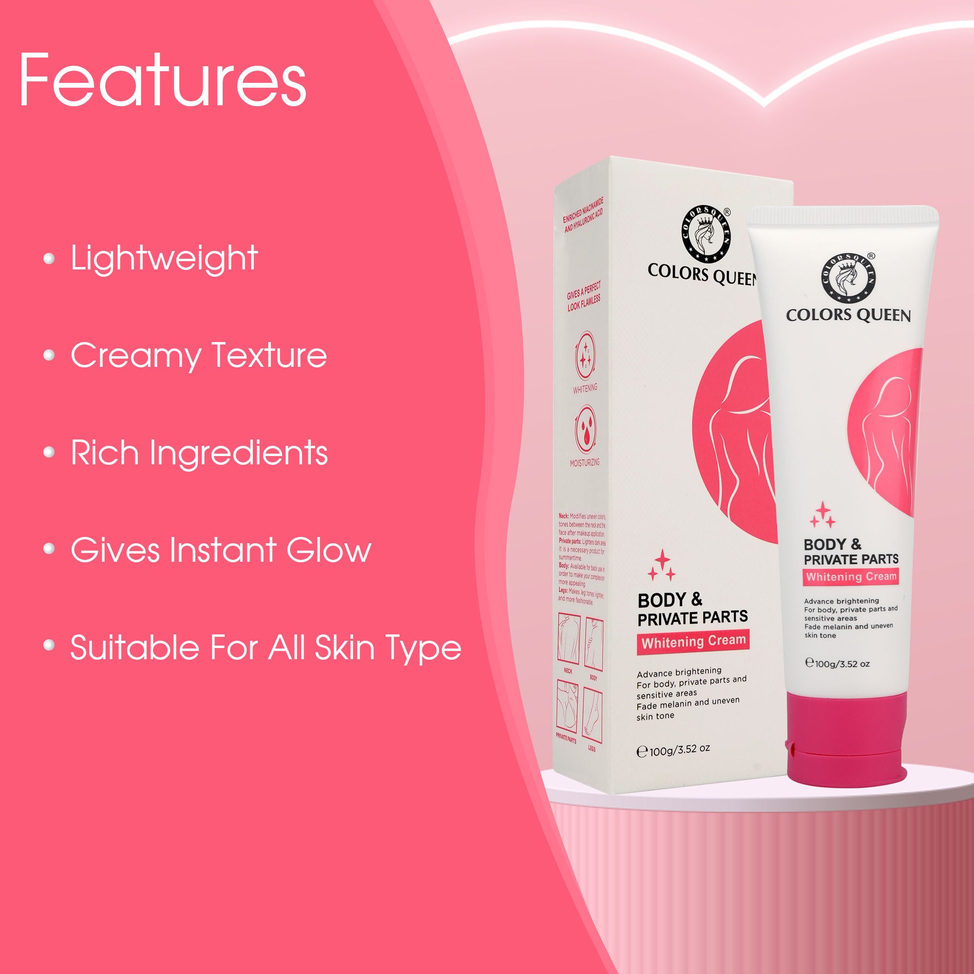 Body & Private Part Whitening Cream