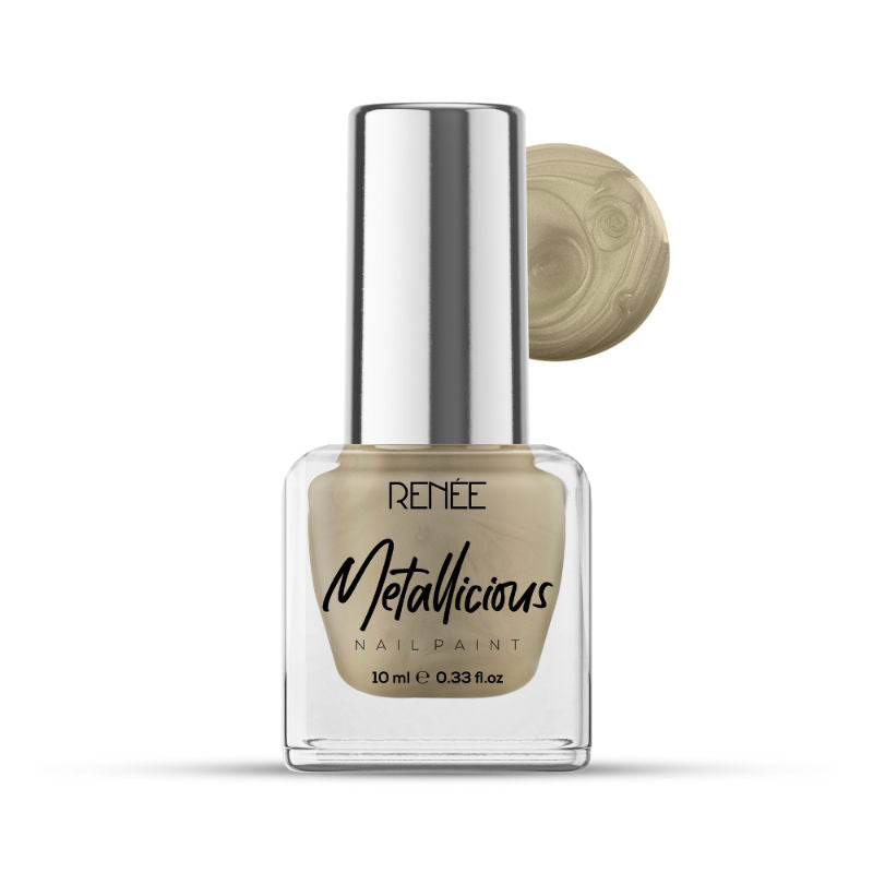 Metallicious Nail Paint - Vegas Gold
