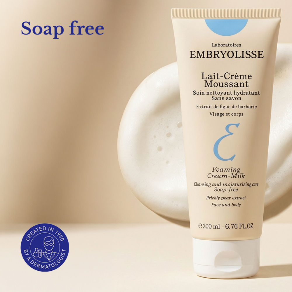 Foaming Cream Milk Cleansing And Moisturizing Care