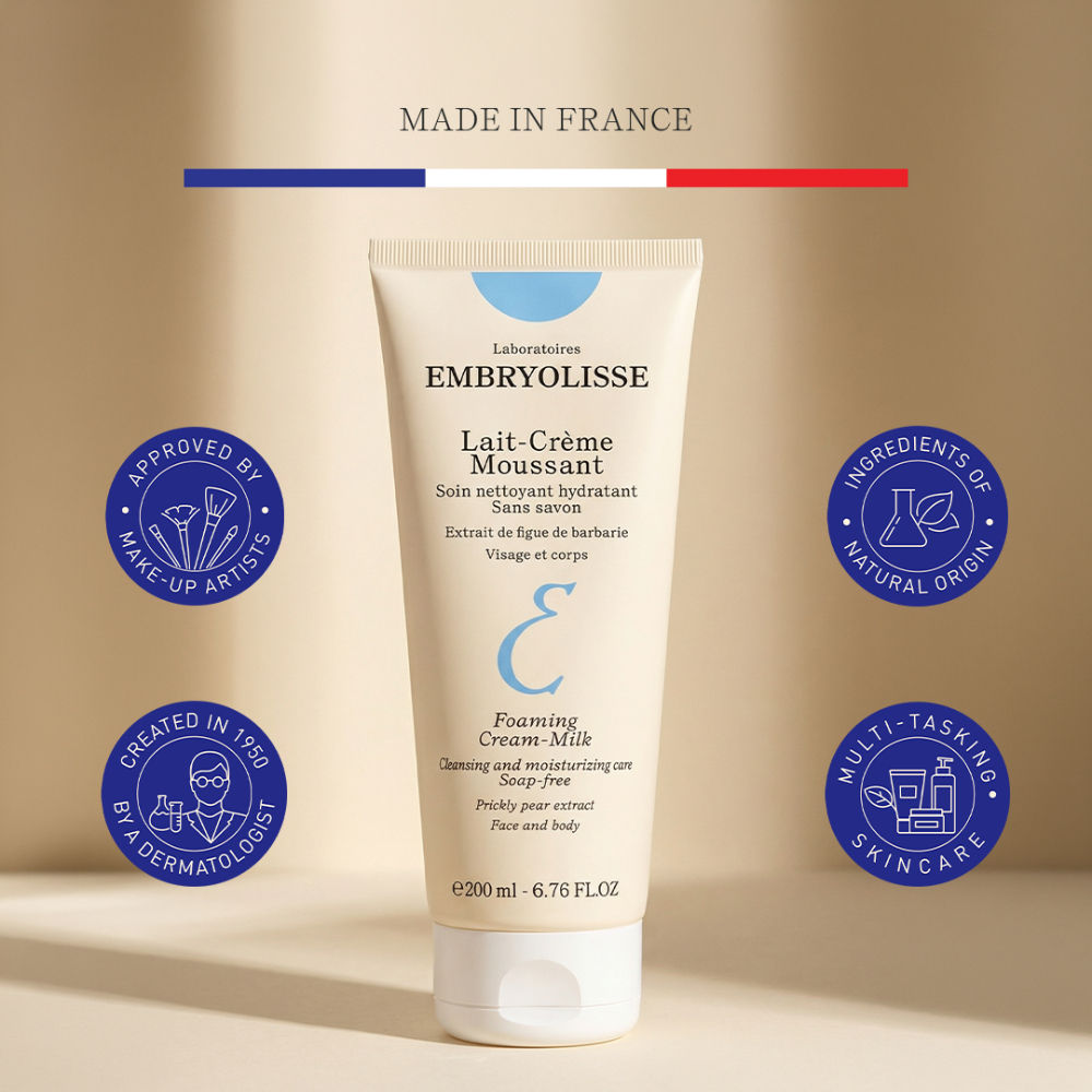 Foaming Cream Milk Cleansing And Moisturizing Care