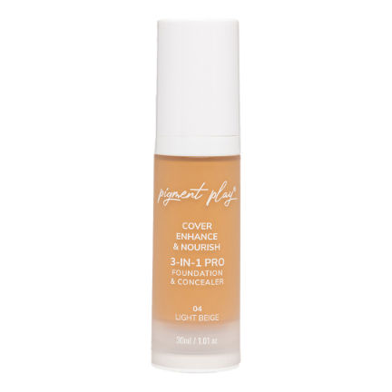 3-in-1 Cover + Enhance + Nourish Foundation & Concealer