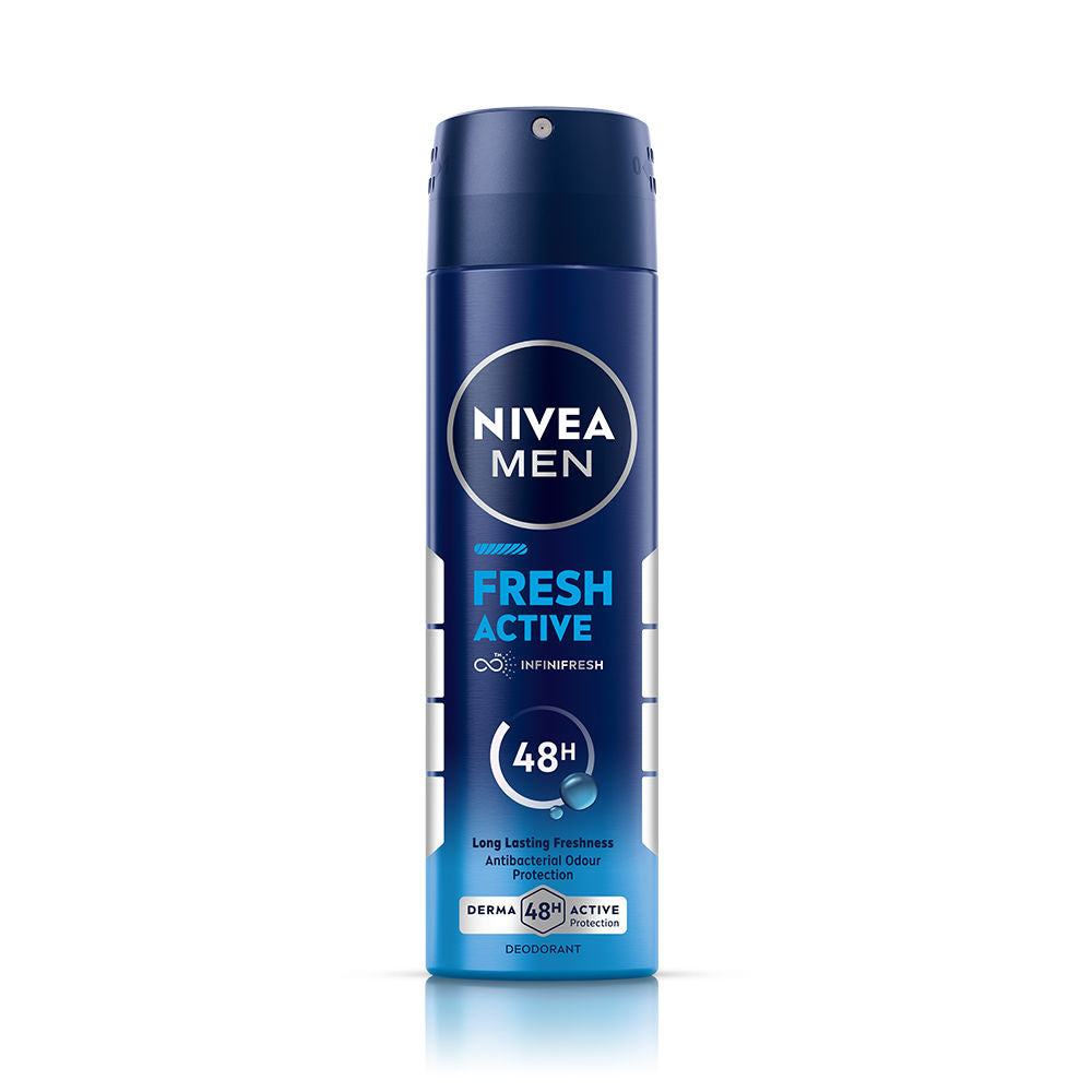 MEN Deodorant, Fresh Active, 48h Long lasting Freshness